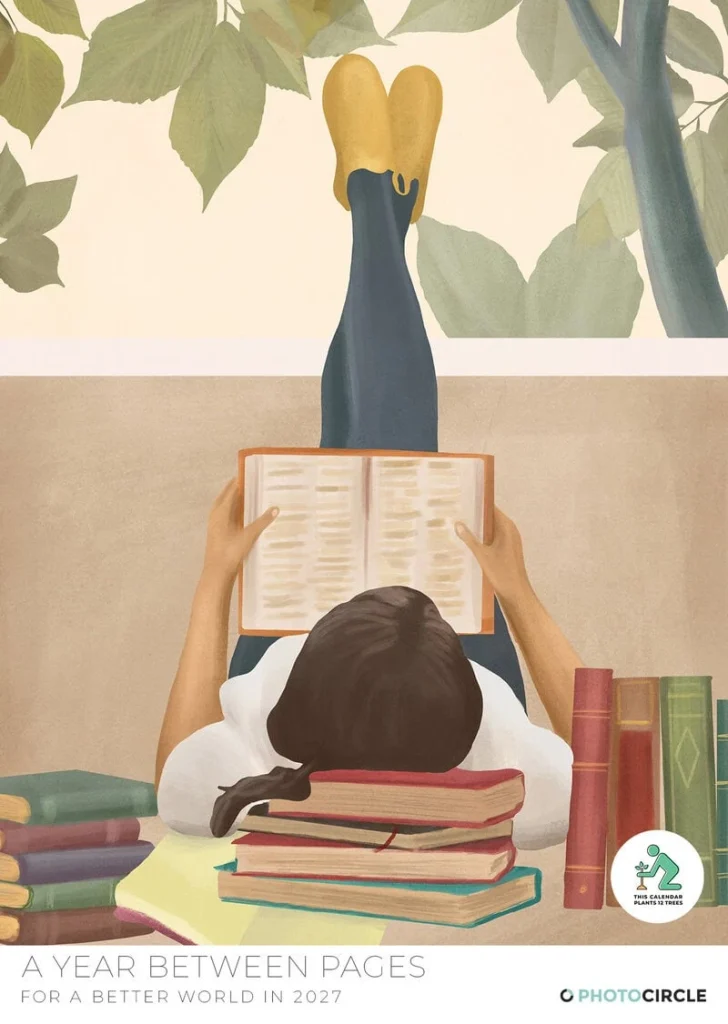 Buchkalender 2027 - A Year Between Pages